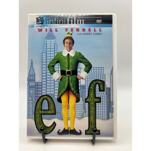Elf Will Ferrell DVD Movie Widescreen Fullscreen Disc 1 & 2 Special Features